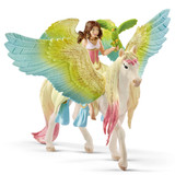 Schleich Surah with Glitter Pegasus