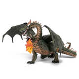 Papo Dragon Two Headed Green