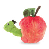 Folkmanis Worm in Apple Puppet