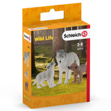 Schleich Wolf Mother with Pups