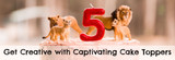 Get Creative with Captivating Cake Toppers | MiniZoo Blog