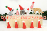 DIY Animal Figurine Christmas Hats | MiniZoo Blog