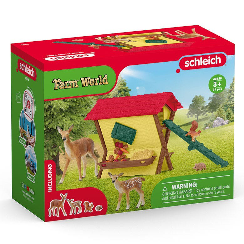 Schleich Plants And Feeding Set - Hand-Painted Animal Accessories, Highly Detailed, New For 2015