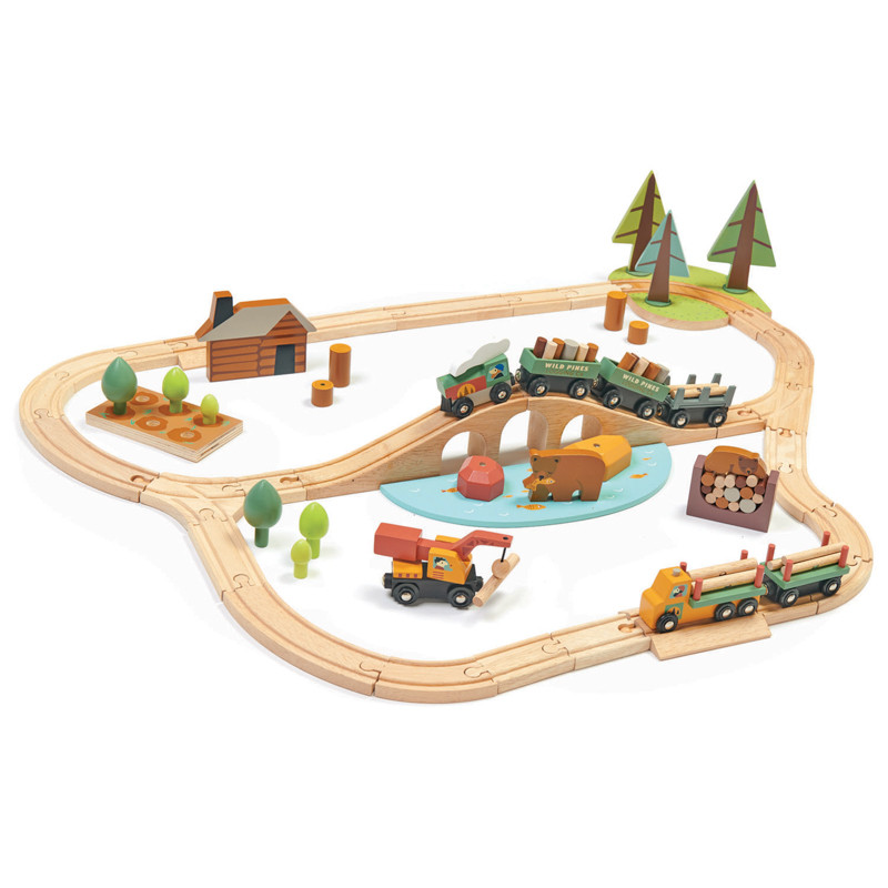 Tender Leaf Toys Wild Pines Train Set 8702