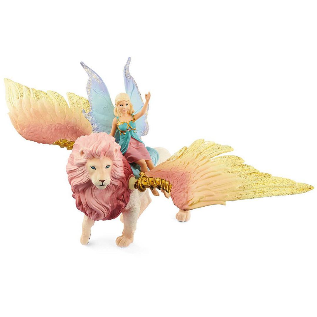 Schleich Elf On Winged Lion 70714 | MiniZoo Bayala