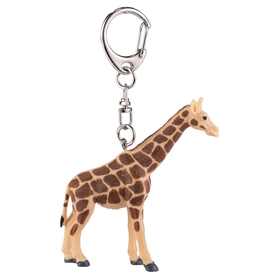 Mojo Giraffe Keychain | MiniZoo Wild Animals