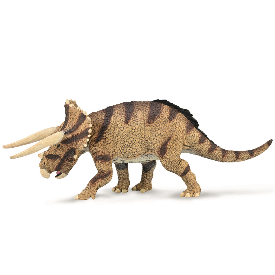 CollectA Triceratops Horridus Confronting 2023 MiniZoo Model