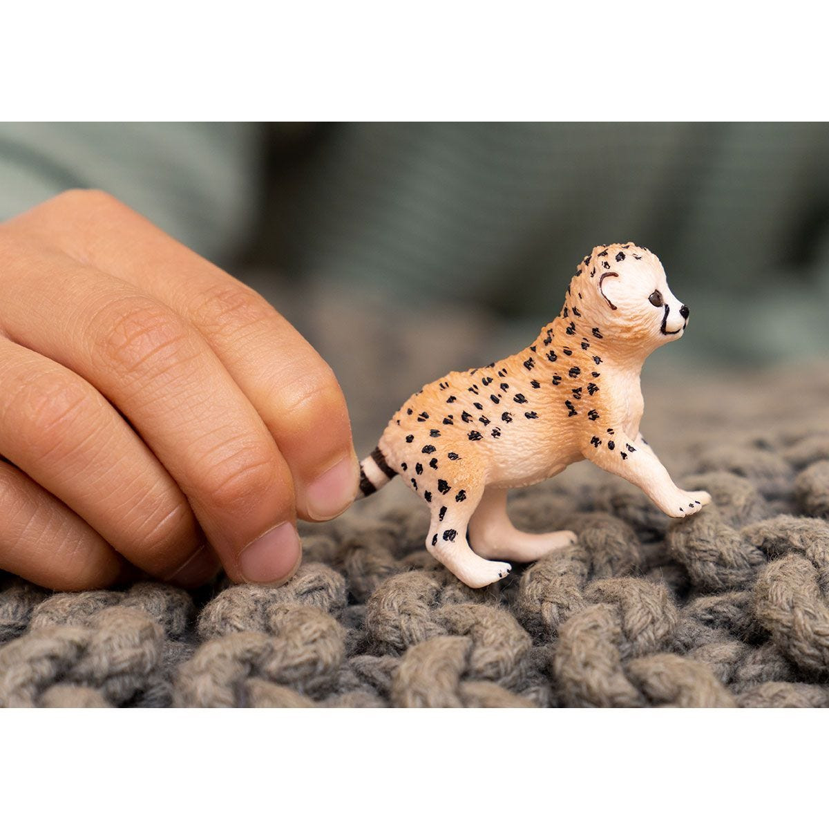 Schleich Cheetah Baby MiniZoo Wild Animal Figurines