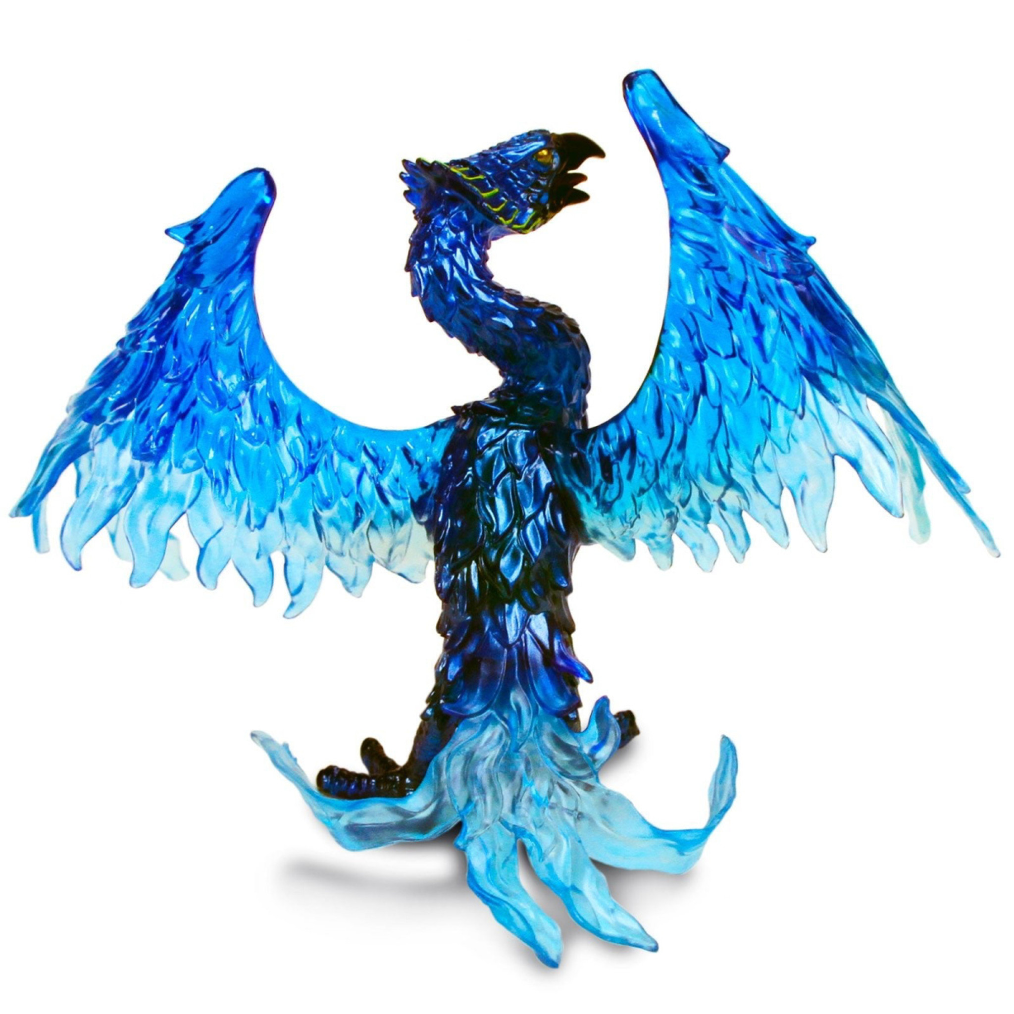 blue phoenix bird real