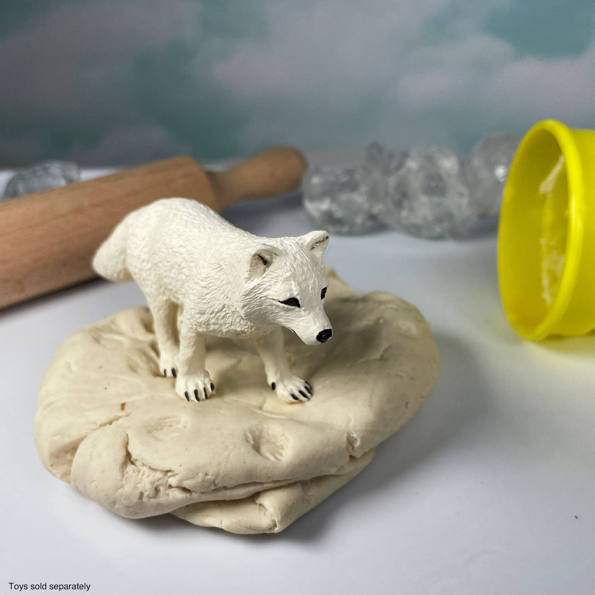 Safari Ltd Arctic Fox | MiniZoo Model Animals
