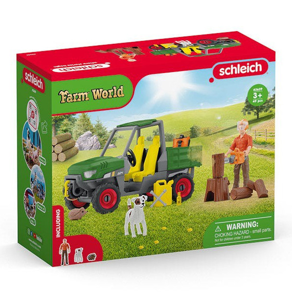 Schleich Working in the Forest | Schleich 2024 Farm World Playsets