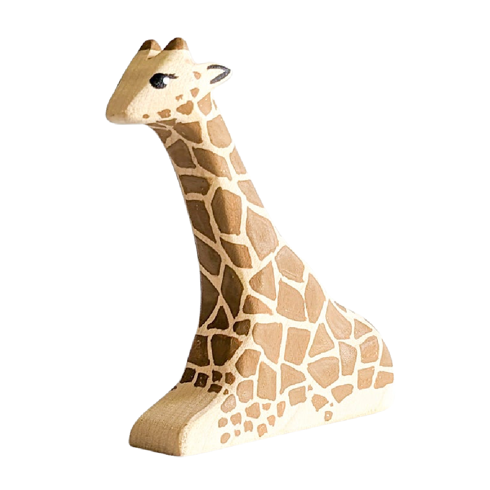 Neem Wood Giraffe Toy