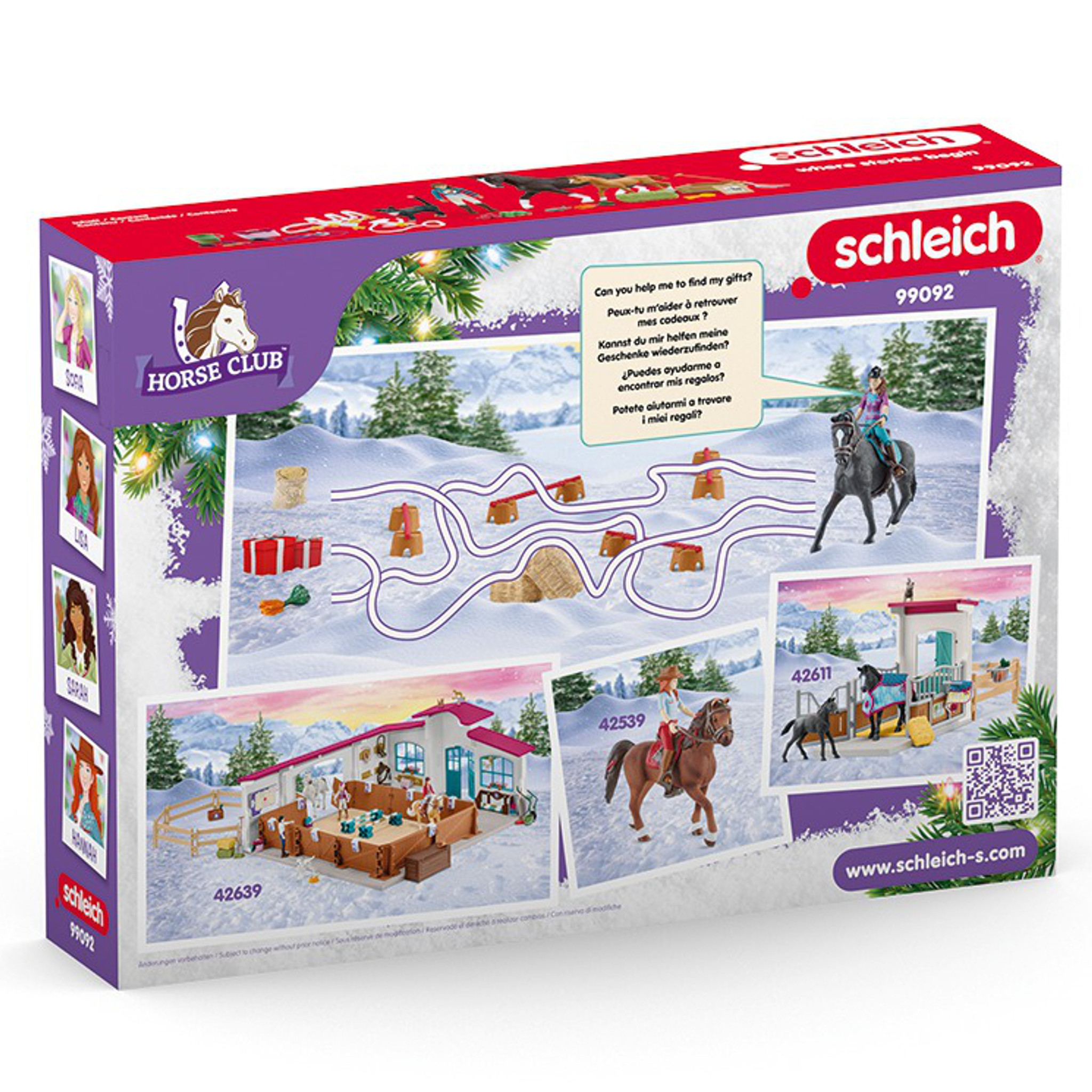 Schleich Advent Calendar Horse Club 2024 Schleich Advent Calendar 2024