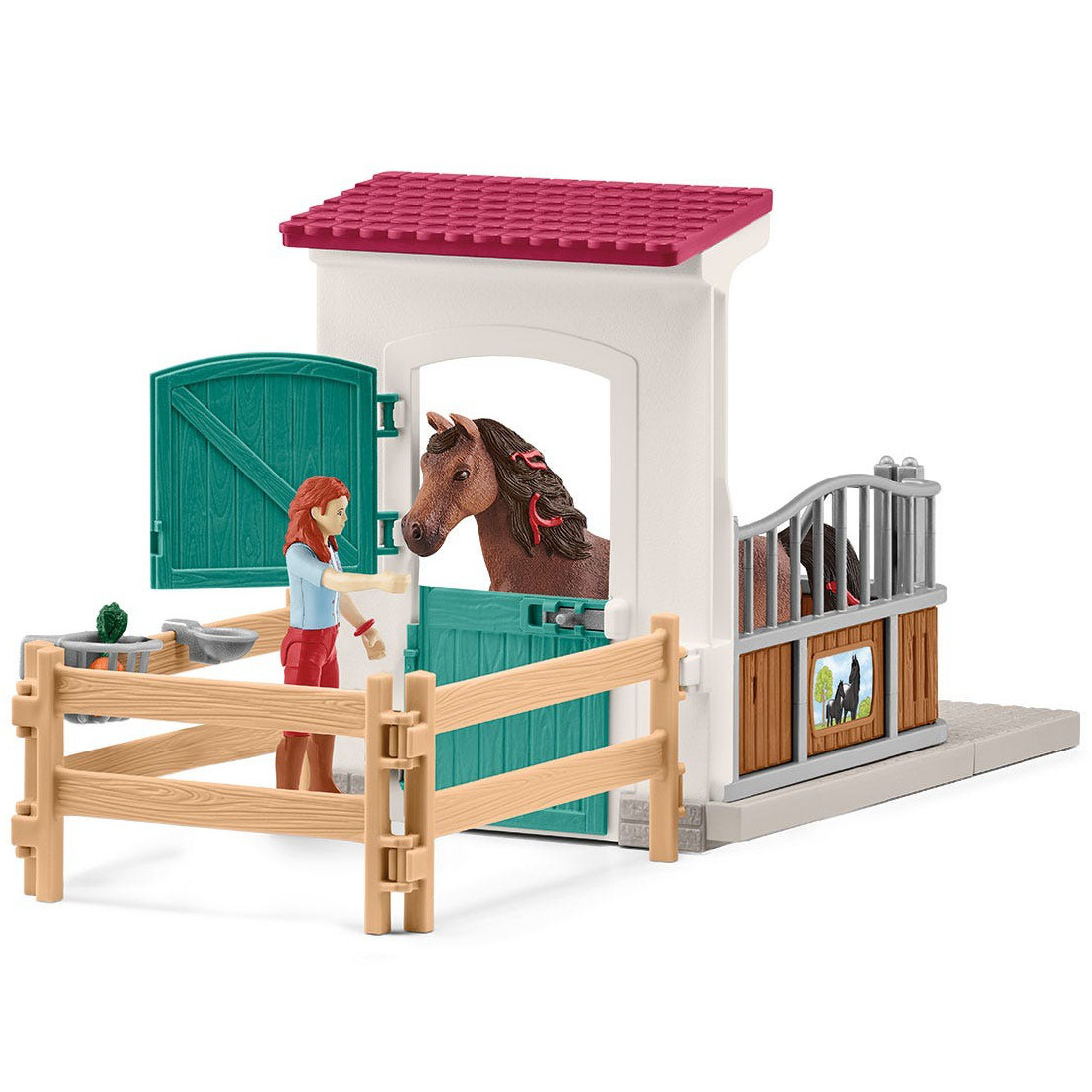 Schleich Horse Box with Hannah and Cayenne Schleich 2024 Horse