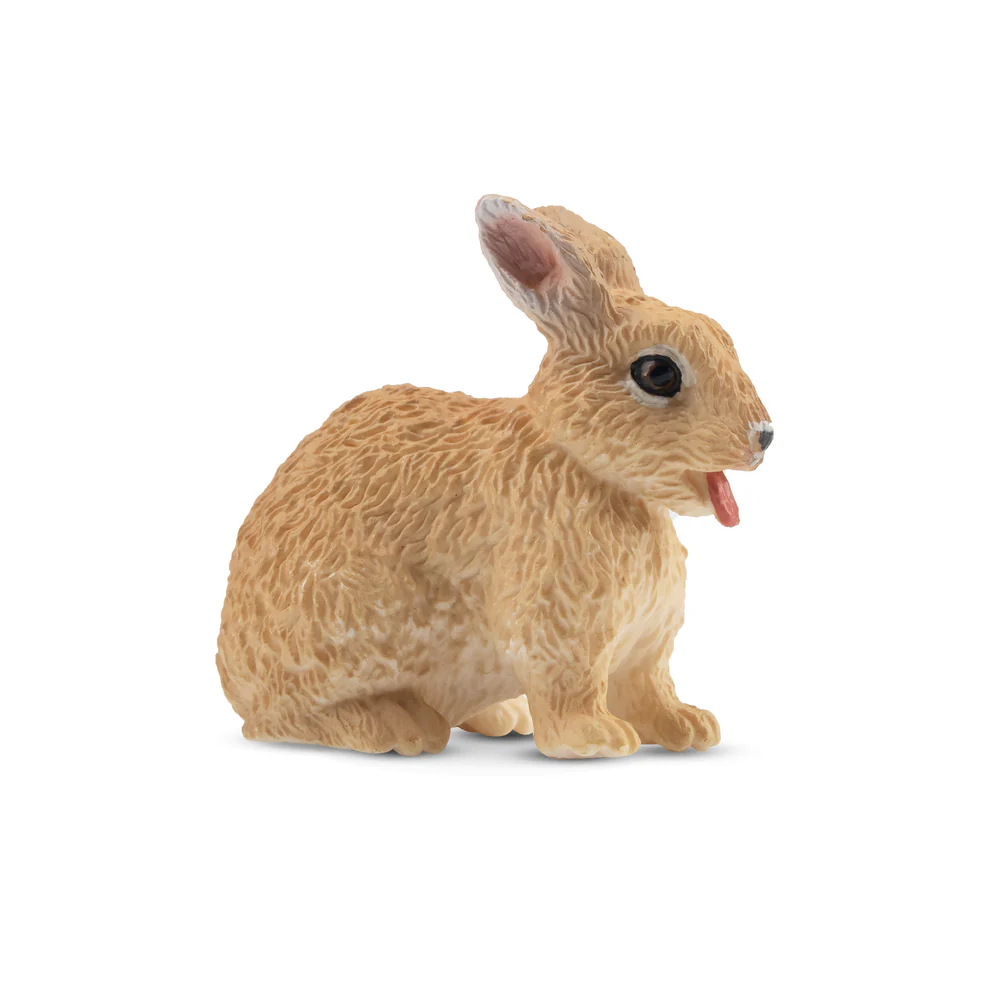 Toymany Netherland Dwarf Rabbit | Realistic Rabbit Figurines