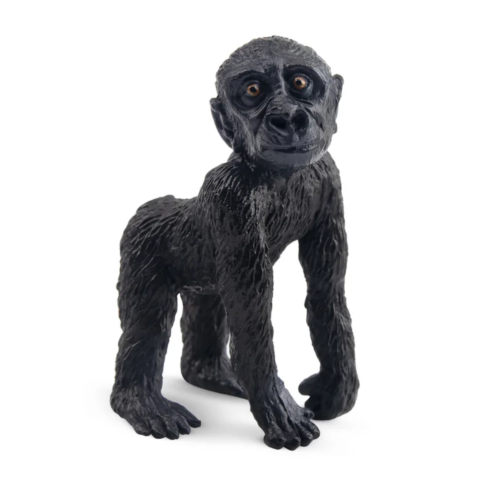 Toymany Gorilla Infant Realistic Animal Baby Figurines