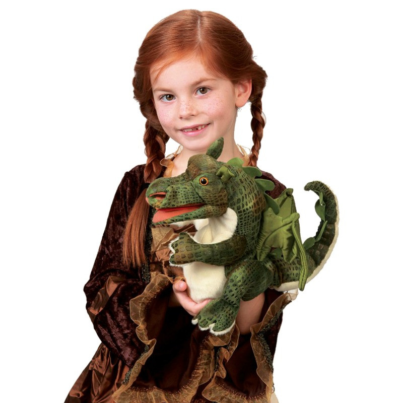 Folkmanis Baby Dragon Hand Puppet main image 1