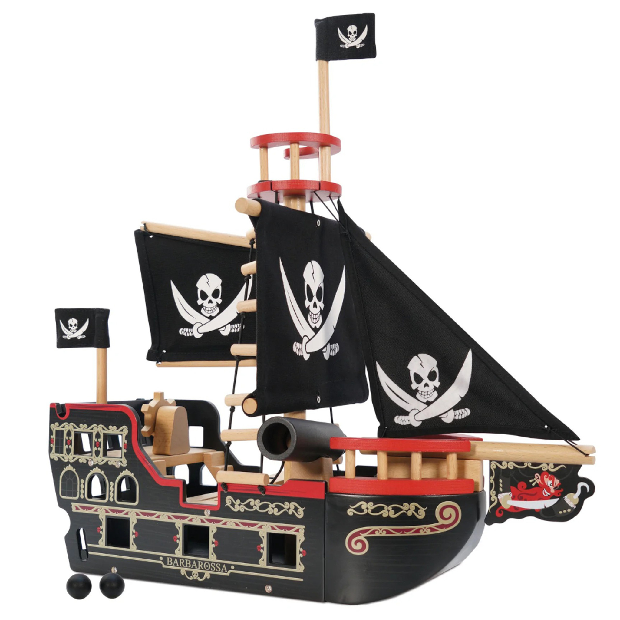 Papo Le Toy Van Barbarossa Ship 246 | Papo Pirates