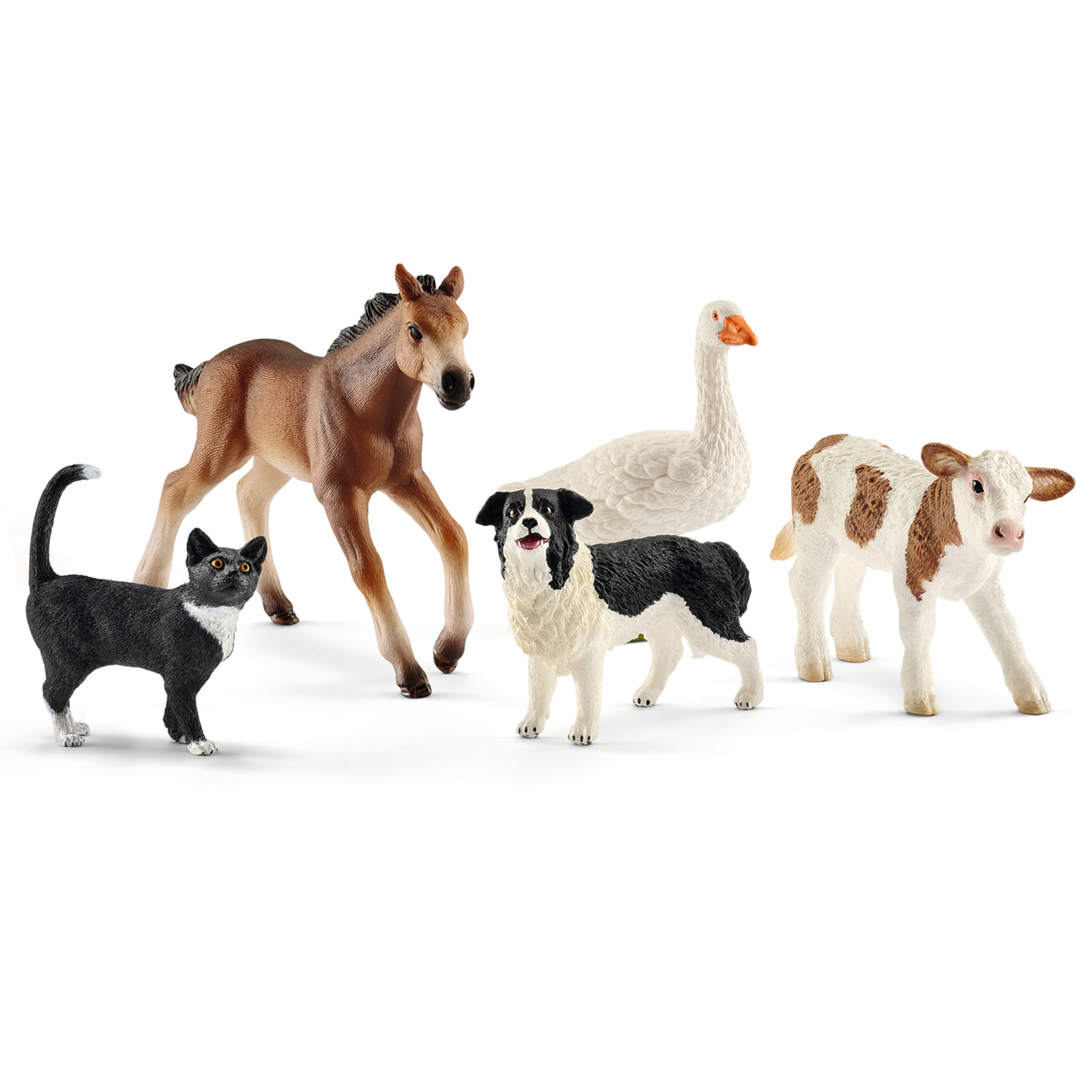 schleich farmyard set