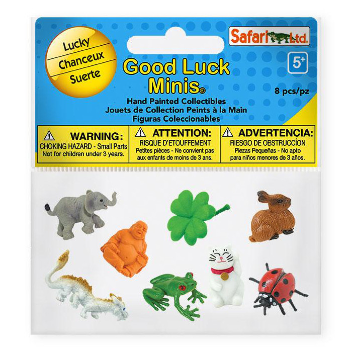 Safari 100217 Good Luck Minis – Set Di Miniature Uccelli, Dipinte A Mano, Per Bambini Dai 3 Anni - 2