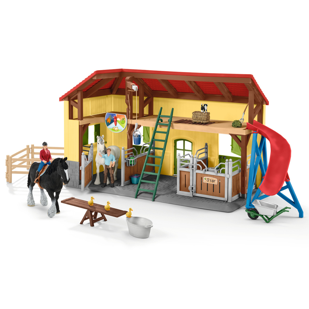 Schleich Horse Stable 42485 Schleich Farm World schleich-horse-stable-42485-schleich-farm-world