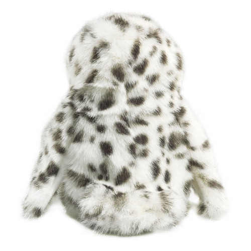 Folkmanis Little Snowy Owl Puppet back