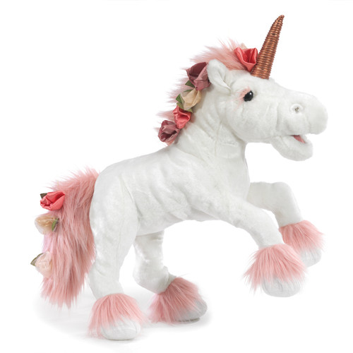Folkmanis Music Box Unicorn Puppet