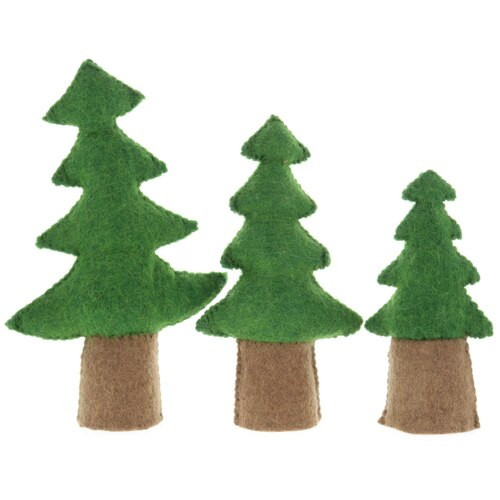 Papoose Pine Trees 3pc