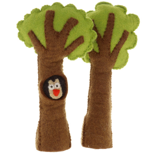 Papoose Trees with Owl