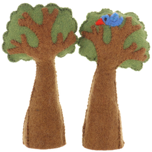 Papoose Trees with Bird