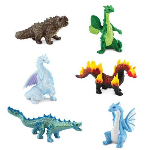 Safari Ltd Dragons of the Elements Toob figures
