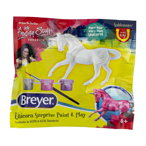 Breyer Activity Unicorn Surprise Paint & Play bag