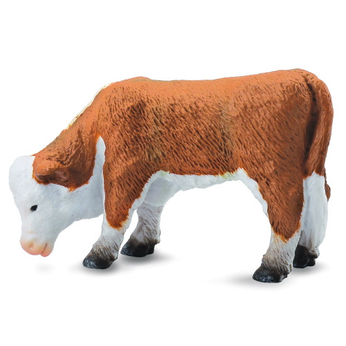 CollectA Hereford Calf Grazing