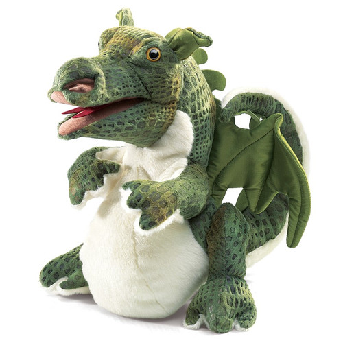 Folkmanis Beaked Dragon Hand Puppet MiniZoo Puppets