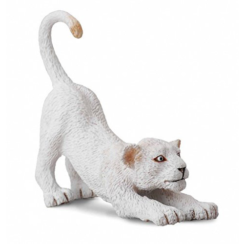 CollectA White Lion Cub Stretching