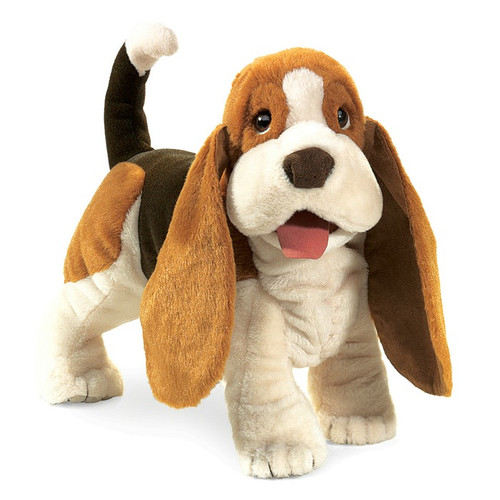 Basset Hound Hand Puppet