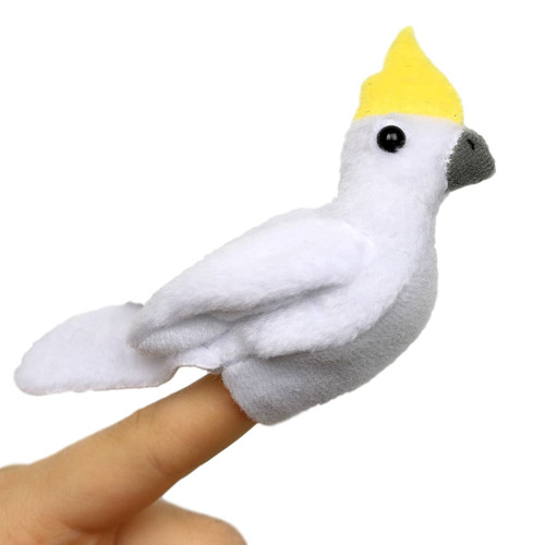 Cockatoo Finger Puppet