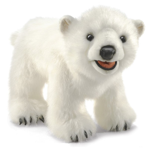 Polar Bear Cub Hand Puppet
