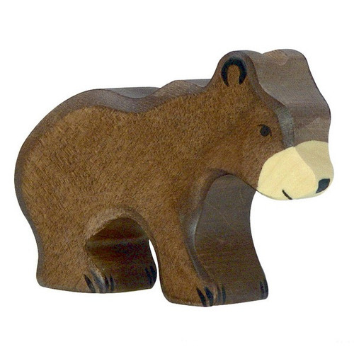 Brown Bear Small Holztiger