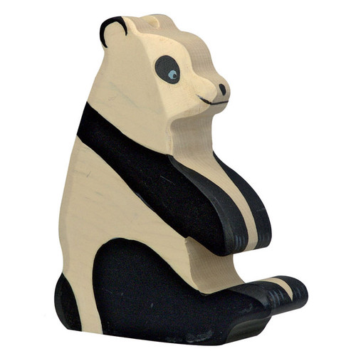 Panda Sitting Holztiger