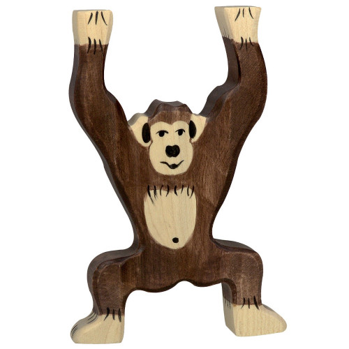 Chimpanzee Standing Holztiger