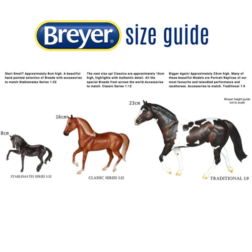 Breyer Size Guide: Stablemates, Classics & Traditional sizes