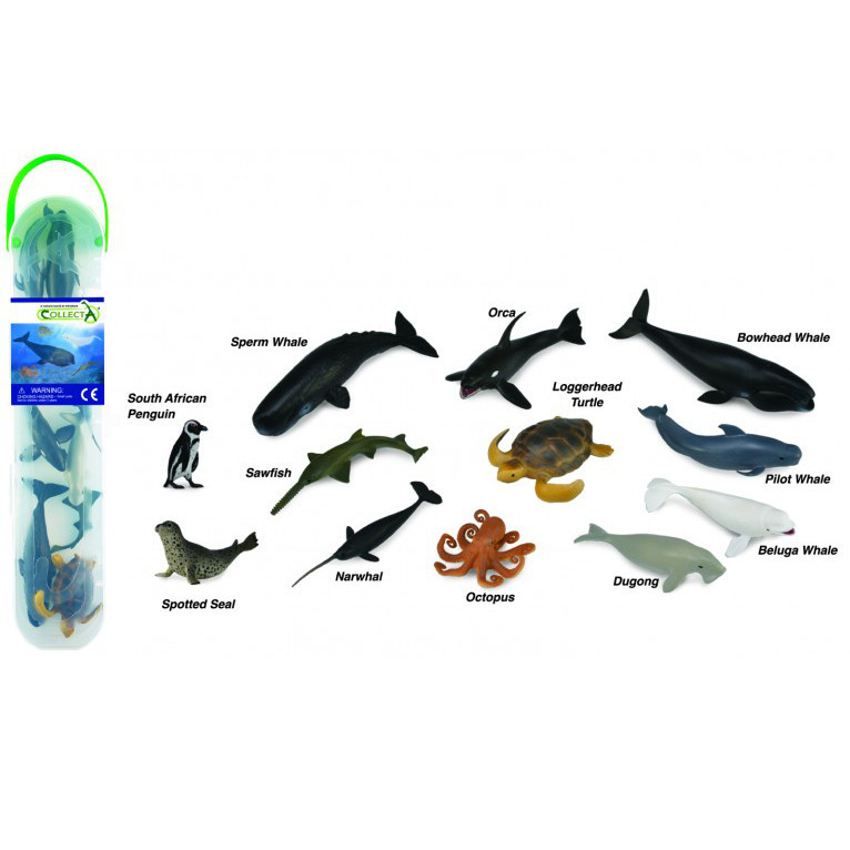 CollectA Mini Prehistoric Marine Animals Tube