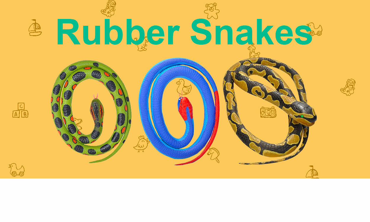 Wild Republic Rubber Snakes