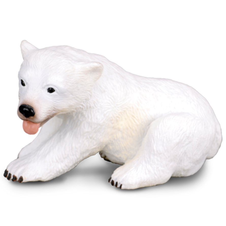 CollectA Polar Bear Cub Sitting 88216 | Wild Life