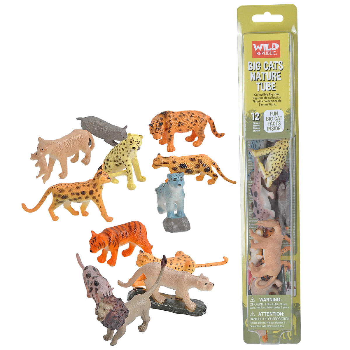 Big Cats Nature Tube MiniZoo1
