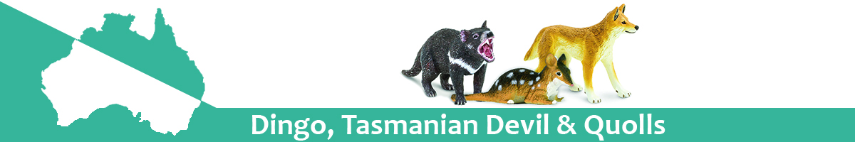 Dingo, Tasmanian Devil & Quolls banner