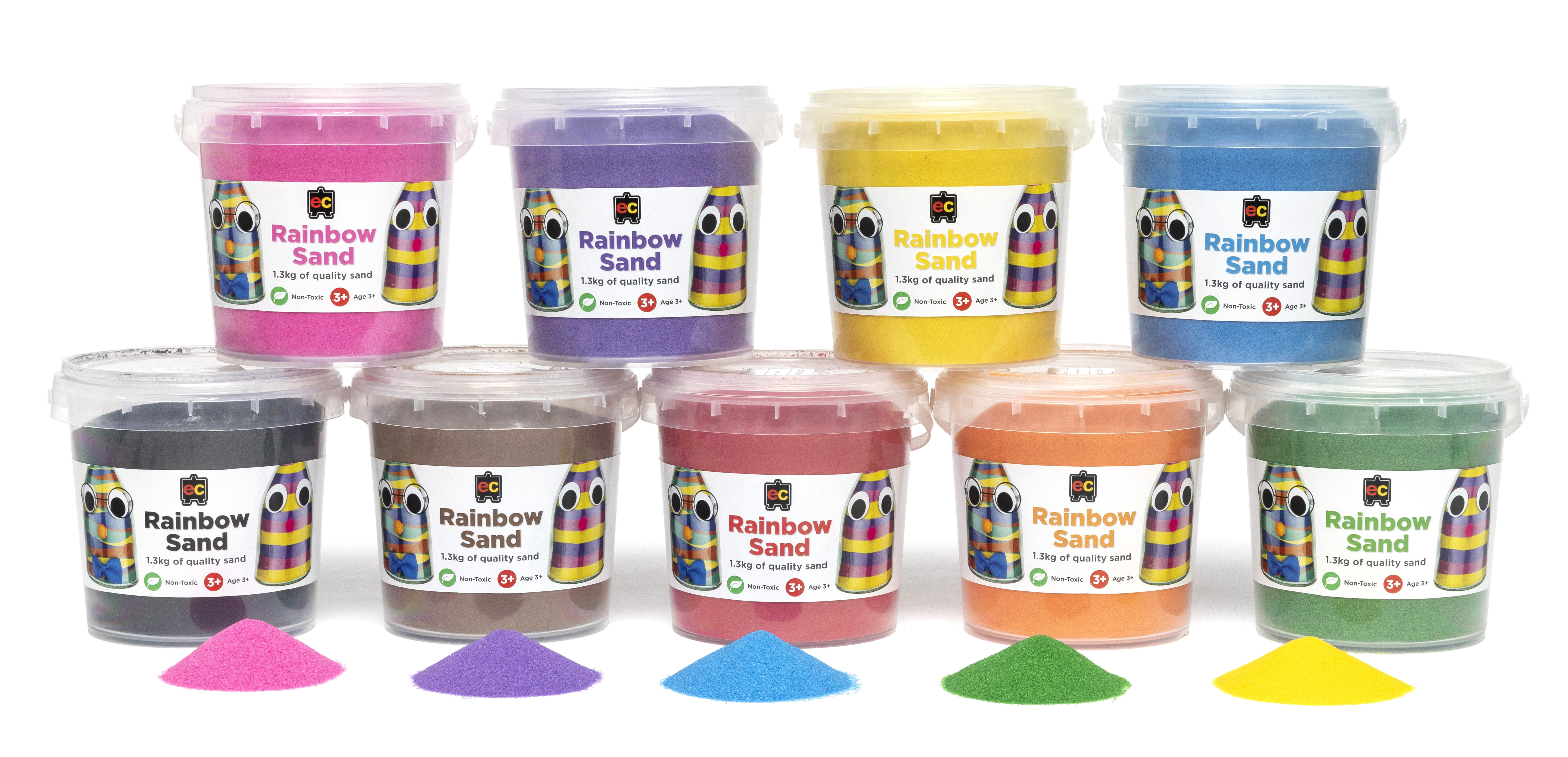 Educational Colours Rainbow Sand