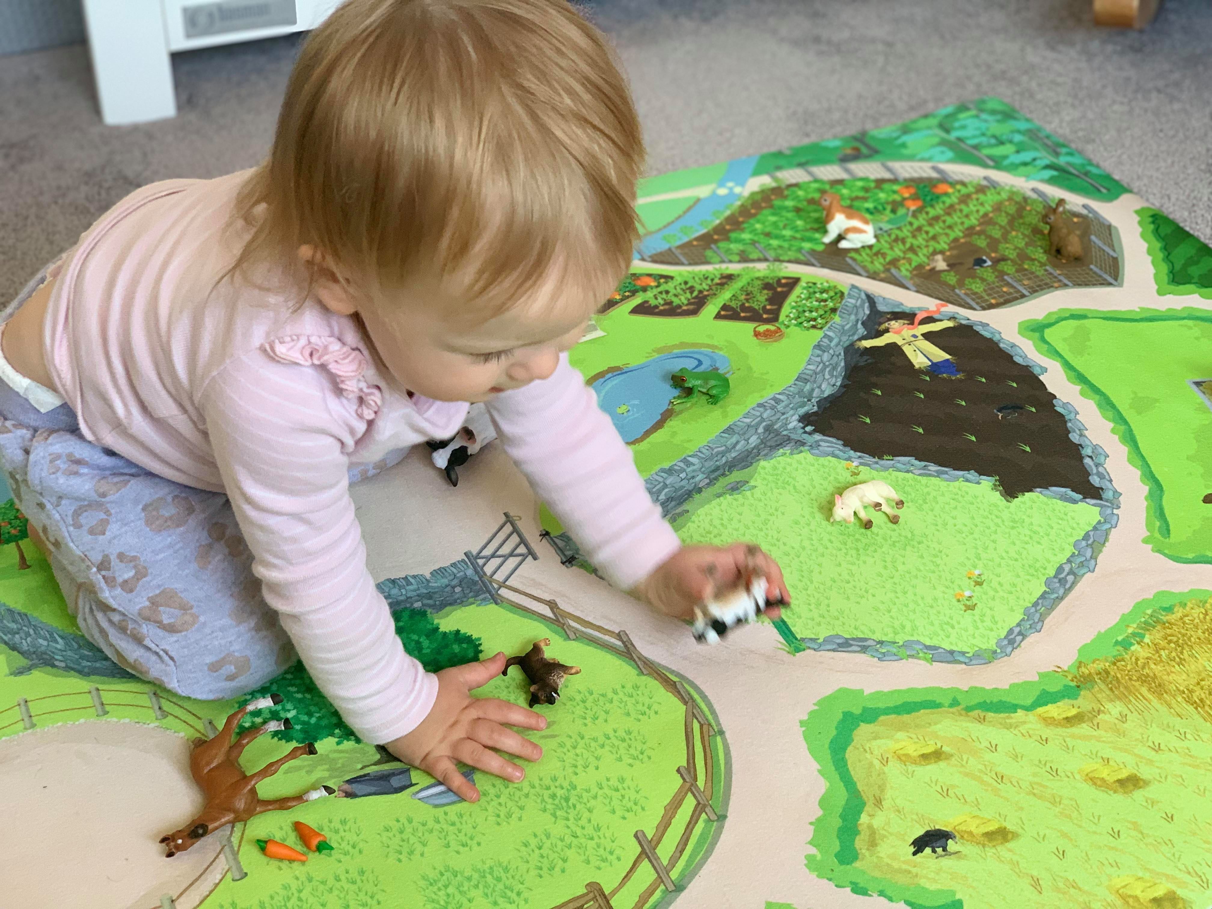 le toy van farm playmat