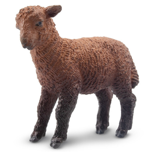 Toymany Lamb Brown | Realistic Sheep Figurines